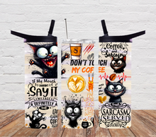 Load image into Gallery viewer, Fresh sarcasm served daily cat
