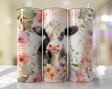 Load image into Gallery viewer, Spring Black Cow Tumbler
