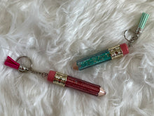 Load image into Gallery viewer, glitter Pencil keychains
