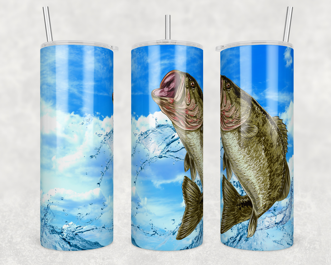 Bass Fish tumbler